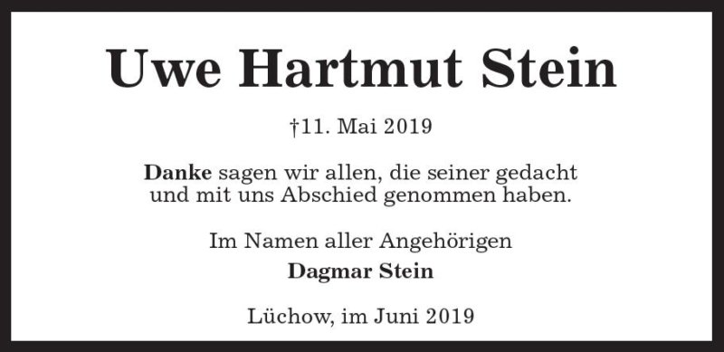 Uwe Hartmut Stein