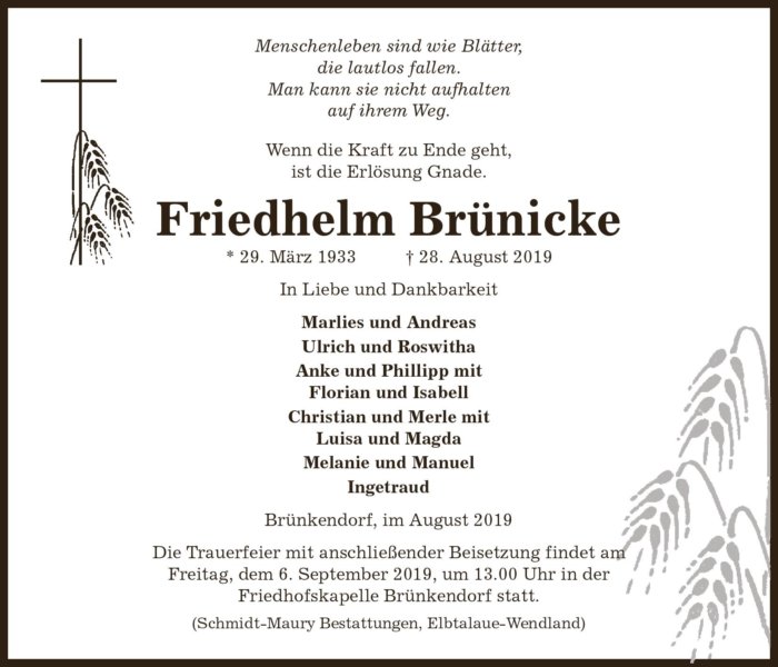 Friedhelm Brünicke