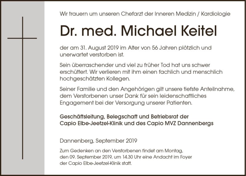 Dr. med. Michael Keitel