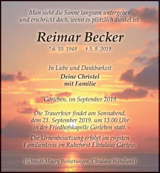 Reimar Becker