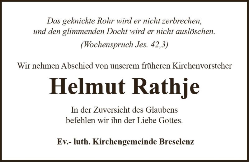 Helmut Rathje