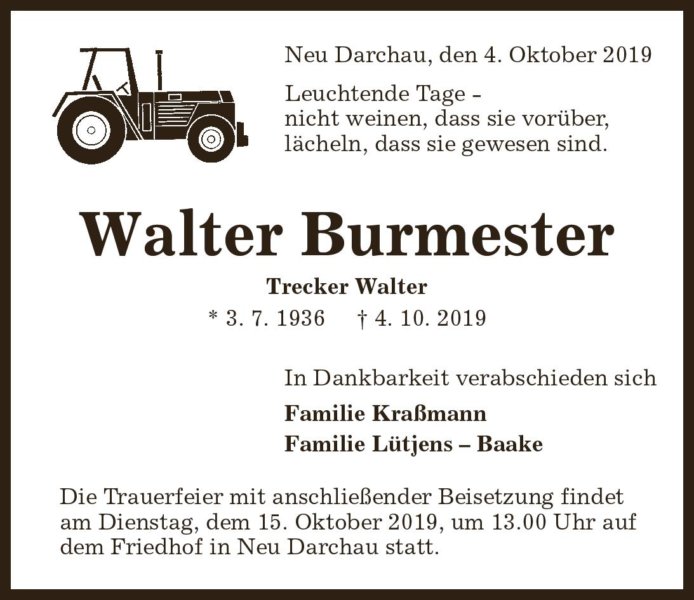 Walter Burmester