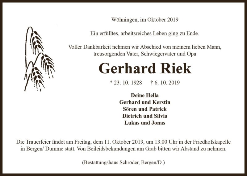 Gerhard Riek